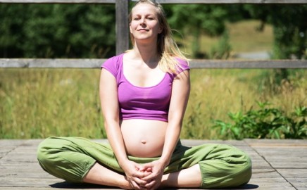 Schwangeren Yoga